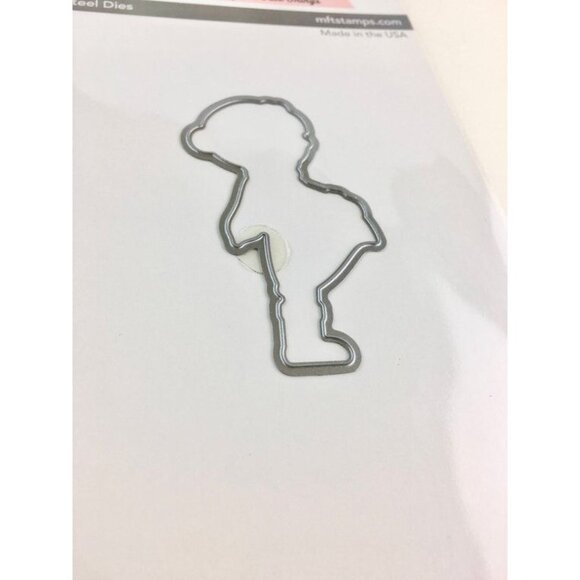 Craft Die Warmest Wishes Card Making Shape MFT 562 My Favorite Things Retired u - Picture 2 of 3